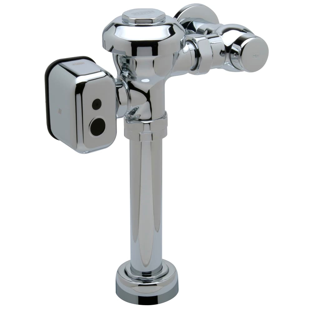 Zurn Industries ZEMS6000-ONE.0001 Hardwired Sensor Flush Valve for Water Closets - 1.1 gpf, 11 1/2" Rough In, Chrome