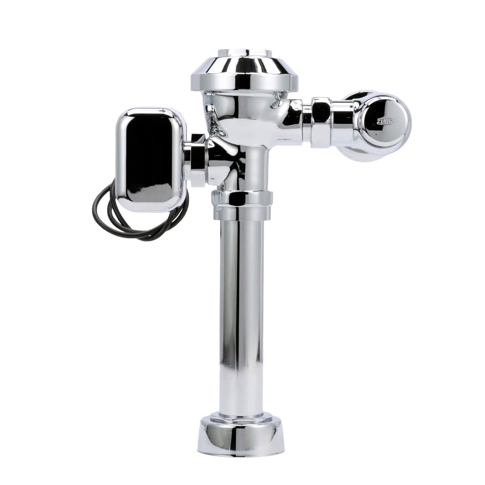 Zurn Industries ZEMS6000PL-WS1 In Wall Hardwired Sensor Flush Valve for Water Closets - 1.6 gpf, 11 1/2" Rough In, Chrome