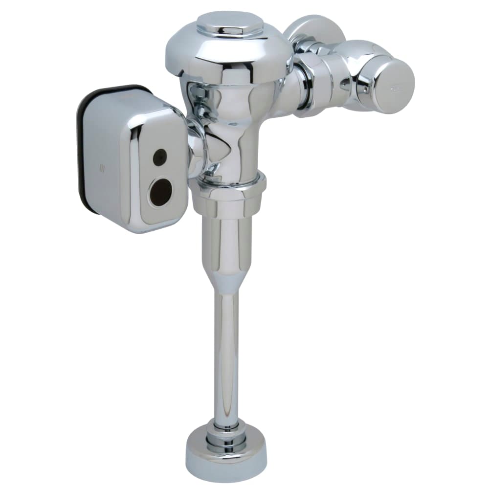 Zurn Industries ZEMS6003-ULF.0004 Automatic Sensor Flush Valve for 3/4" Urinals - 0.125 gpf, Chrome Plated Metal Cover
