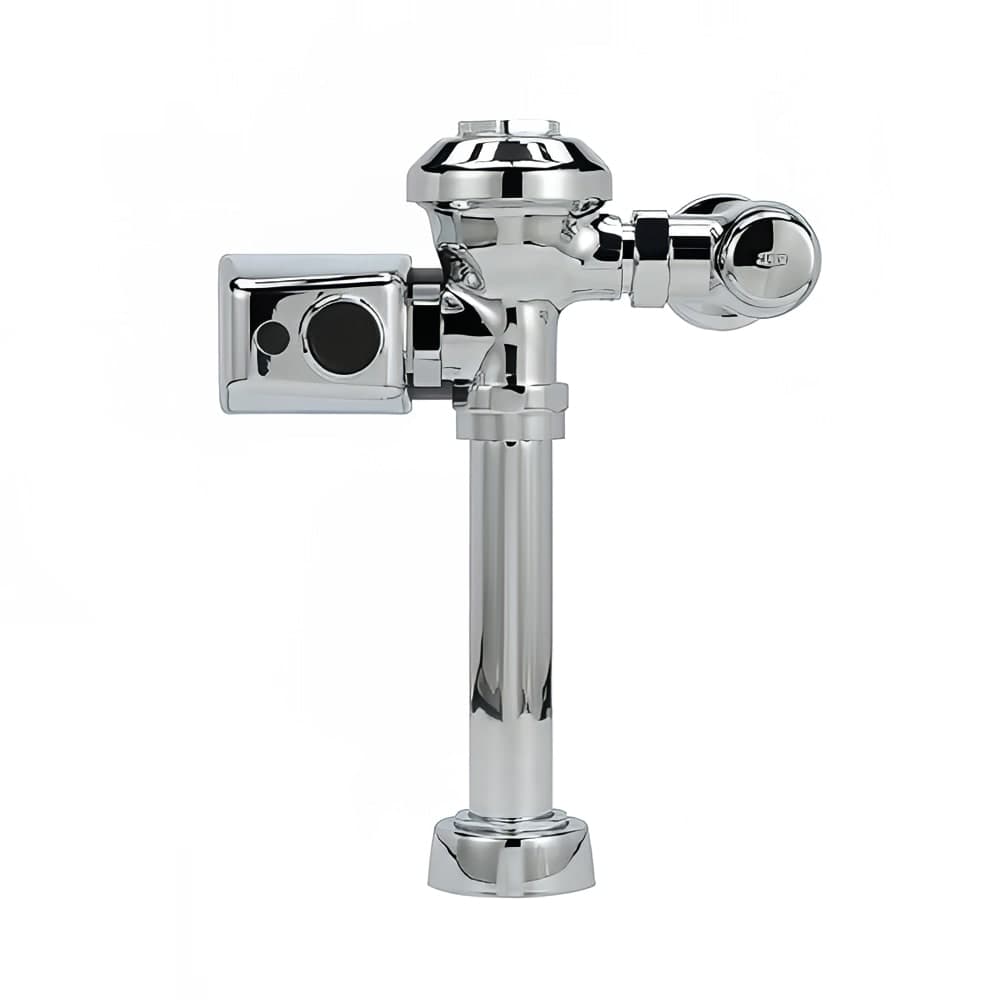 Zurn Industries ZER6000AV-WS1-CPM Automatic Sensor Flush Valve for Water Closets - 1.6 gpf, Chrome Plated Metal Cover
