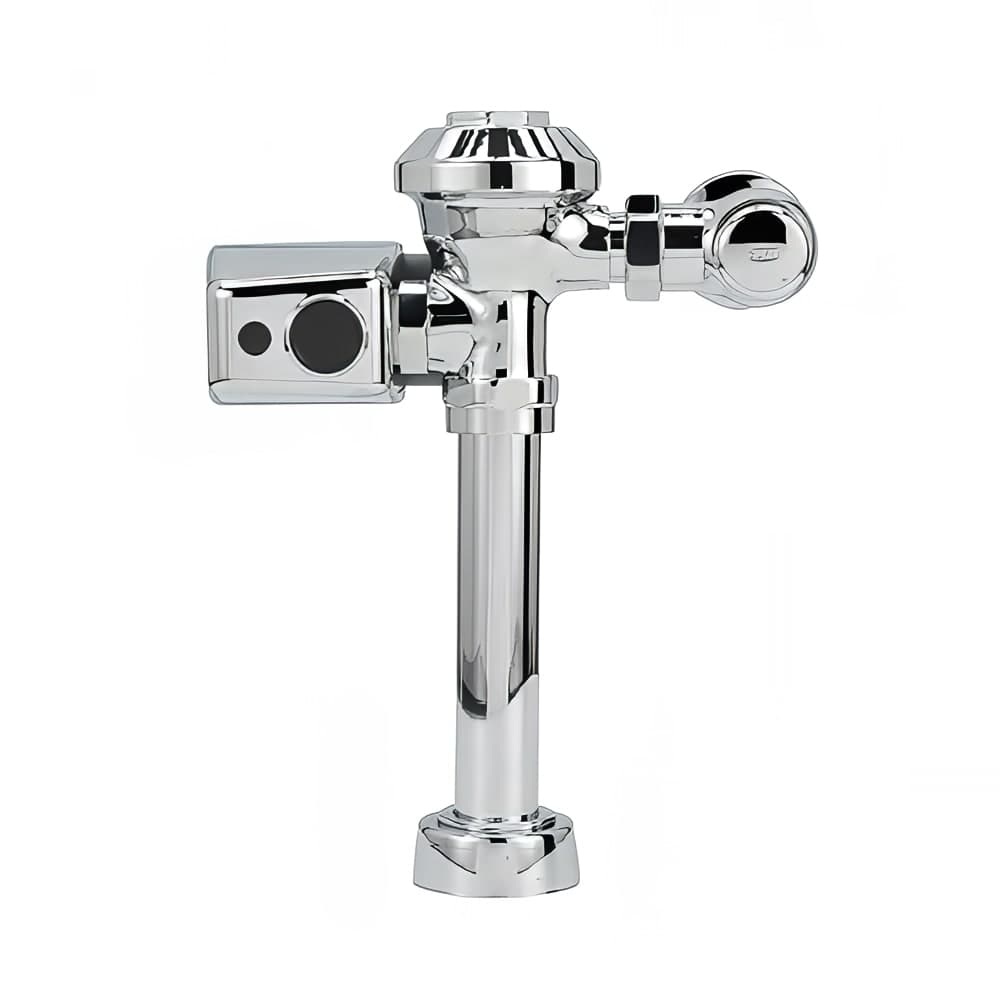 Zurn Industries ZER6000PL-CPM Automatic Sensor Flush Valve for Water Closets - 3.5 gpf, Chrome Plated Metal Cover