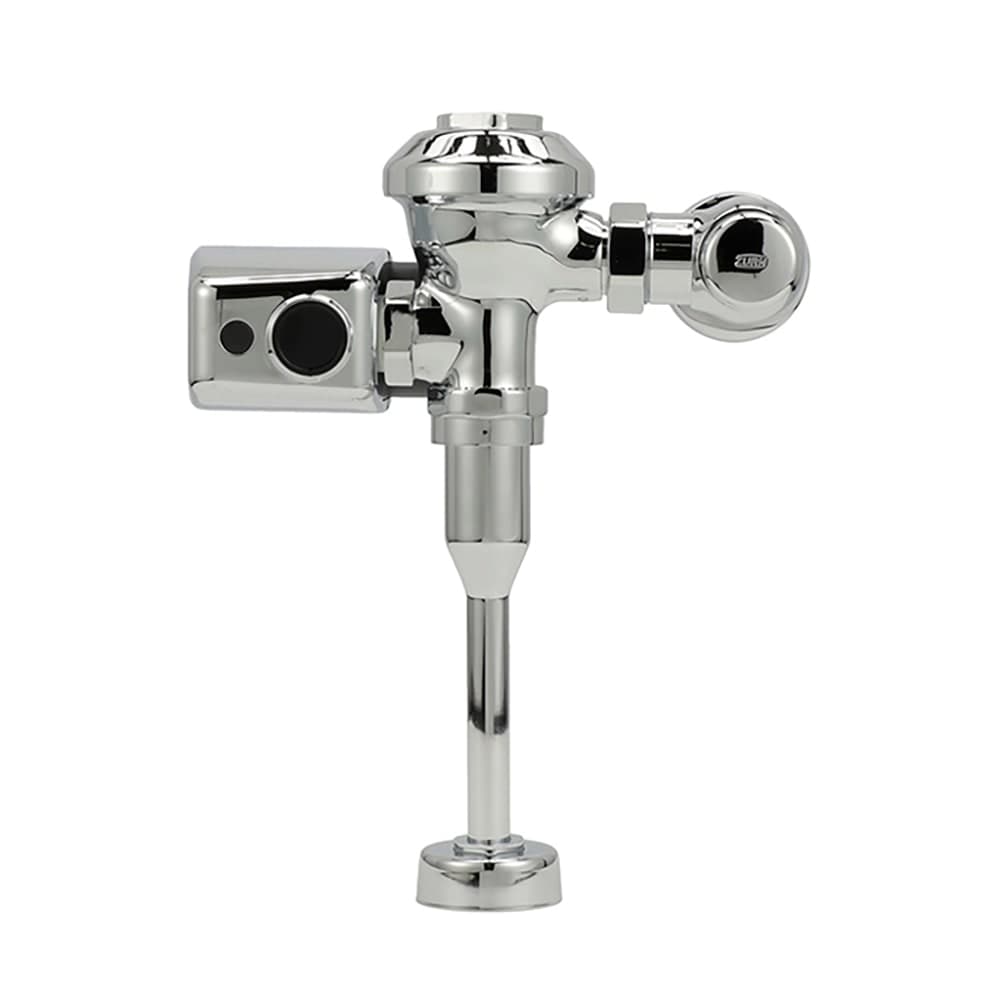 Zurn Industries ZER6003AV-EWS-CPM Automatic Sensor Flush Valve for Water Closets - 0.5 gpf, Chrome Plated Metal Cover
