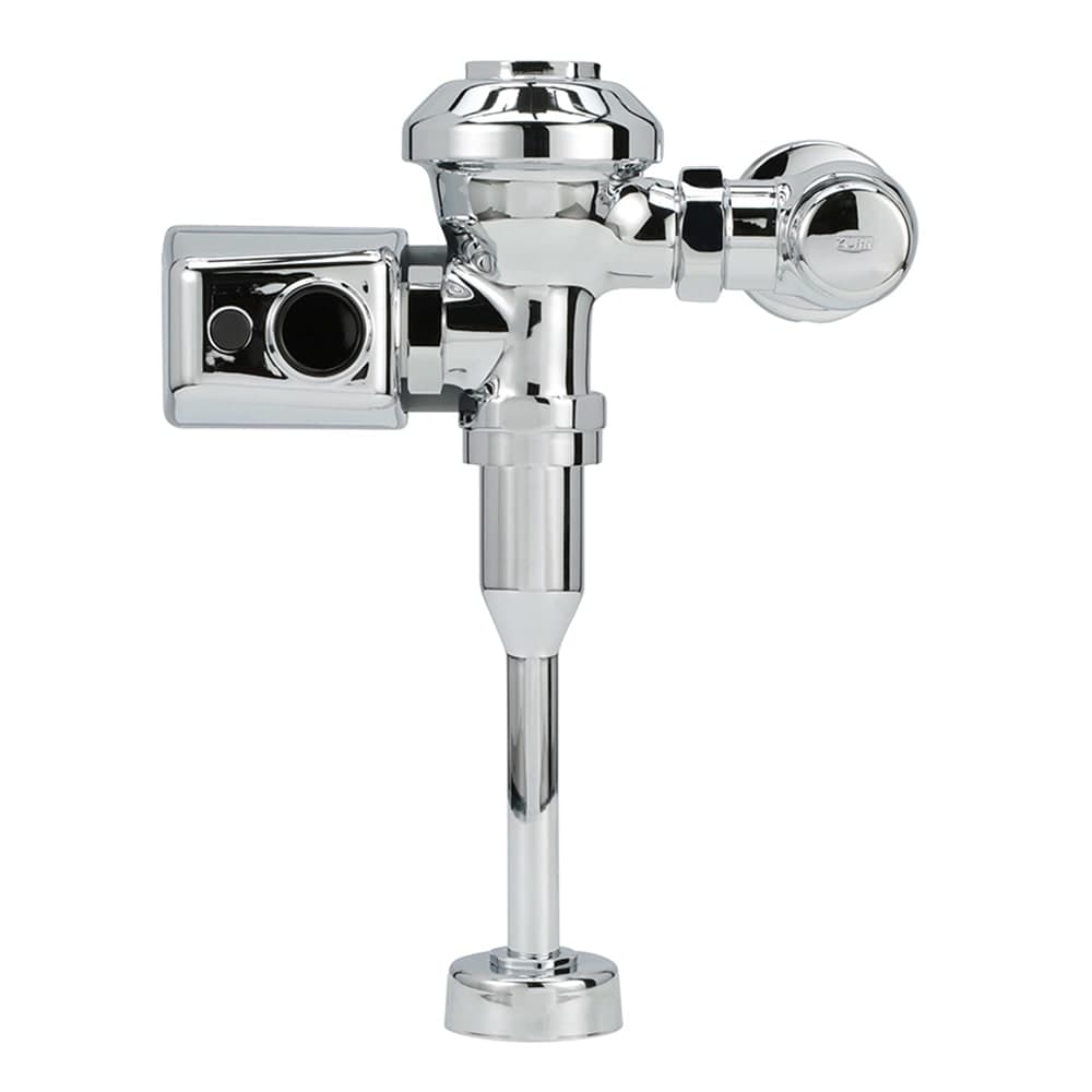 Zurn Industries ZER6003AV-ULF-CPM Automatic Sensor Flush Valve for Water Closets - 0.125 gpf, Chrome Plated Metal Cover