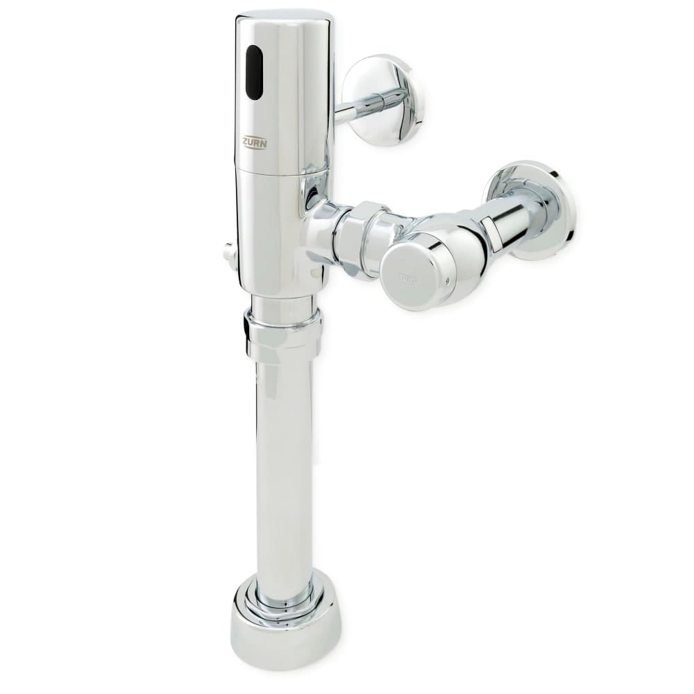 Zurn Industries ZTR6200-WS1-DF-HW Hardwired Sensor Piston Flush Valve for Water Closets w/ Dual Flush - 1.6 gpf, Chrome
