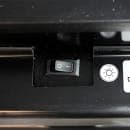 Imbera VRD43 HC BW 54 1/8" Two Section Glass Door Merchandiser - (2) Left/Right Hinge Doors, Black, 115v thumbnail 10