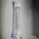 Imbera VRD43 HC BW 54 1/8" Two Section Glass Door Merchandiser - (2) Left/Right Hinge Doors, Black, 115v thumbnail 11