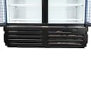 Imbera VRD43 HC BW 54 1/8" Two Section Glass Door Merchandiser - (2) Left/Right Hinge Doors, Black, 115v thumbnail 7