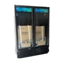 Imbera VRD43 HC BW 54 1/8" Two Section Glass Door Merchandiser - (2) Left/Right Hinge Doors, Black, 115v thumbnail 9