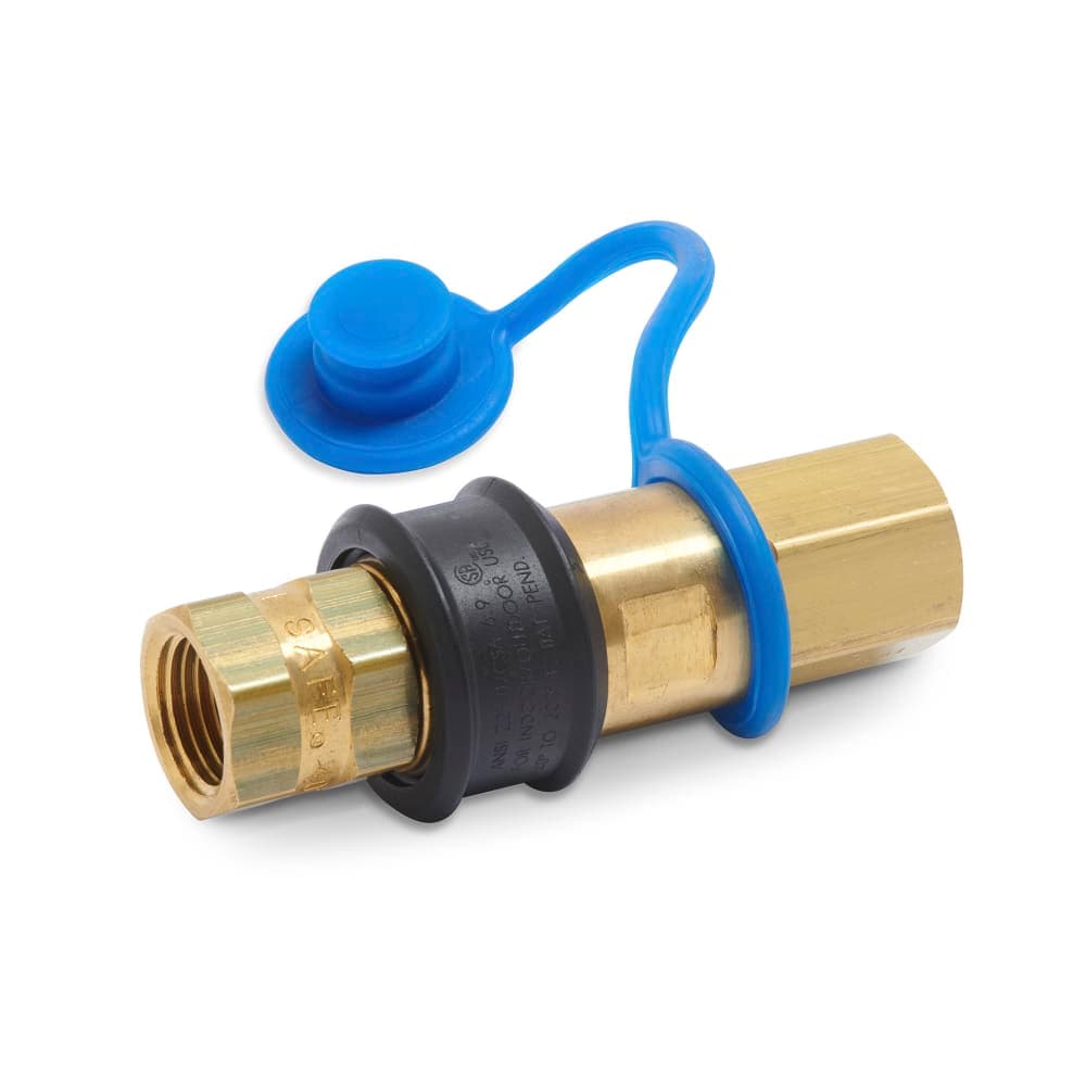 Crown Verity ZCV-5008 1/2" Quick Disconnect Set for 30", 36", & 48" Grills