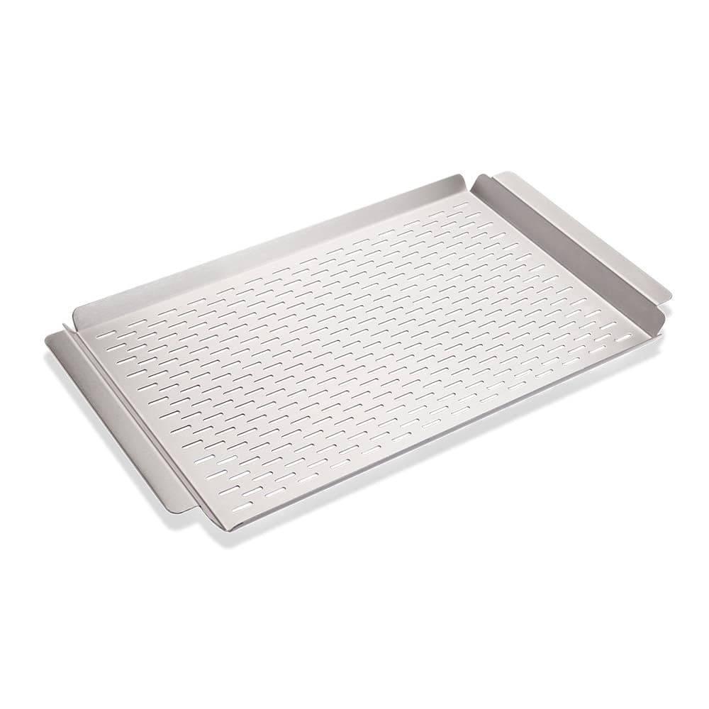 Crown Verity CV-PGT-1117 Veggie/Fish Tray - 17 1/2"L x 11 1/2"W, Stainless Steel