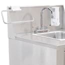 Crown Verity CV-PHS-4 38 1/3"H Portable Sink w/ 6"D Bowl, Hot Water thumbnail 5