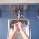 Crown Verity CV-PHS-4 38 1/3"H Portable Sink w/ 6"D Bowl, Hot Water thumbnail 9