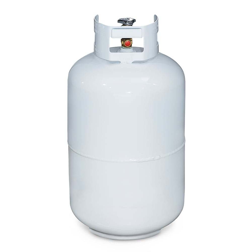 Crown Verity CV-CYL-30 30-lb Vertical Propane Tank for TG Grills & Patio Heaters