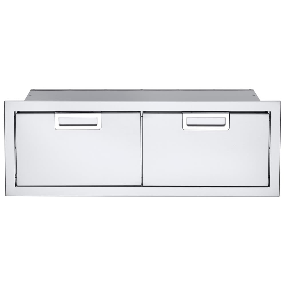 Crown Verity IBI36-DD 36" Built In Horizontal Drawer - Soft Close, Stainless Steel