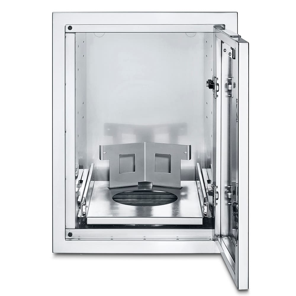 Crown Verity IBILC-PH Large Built In Cabinet w/ Propane Tank Holder - Stainless Steel