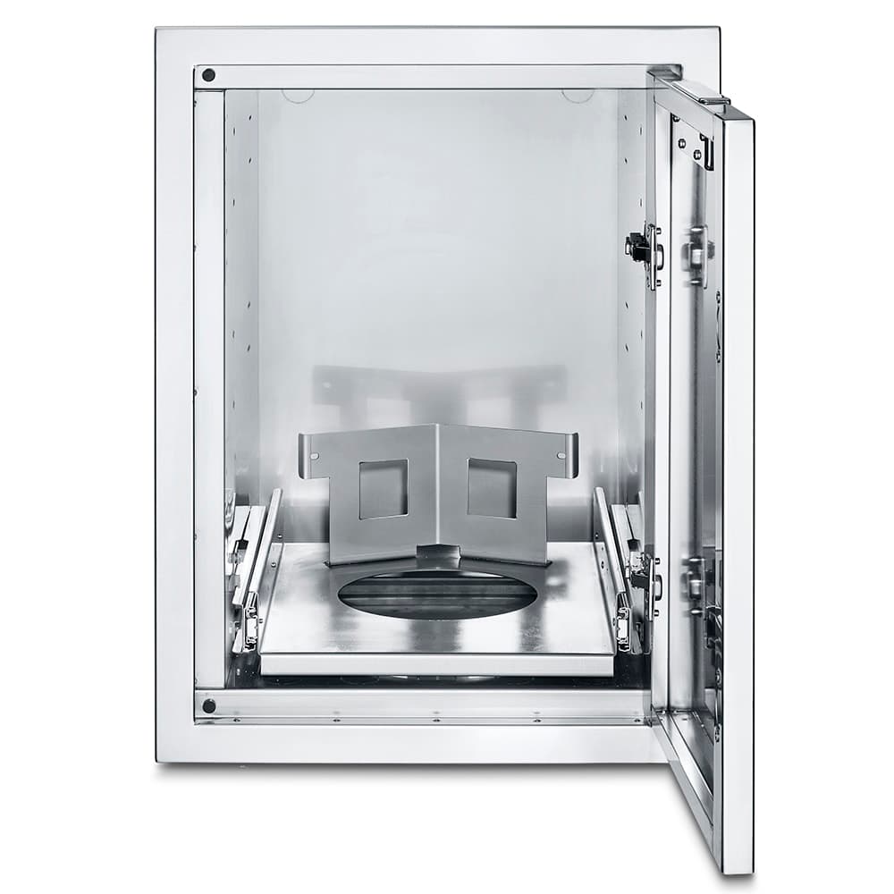 Crown Verity IBILC-PH-1D Large Built In Cabinet w/ Propane Tank Holder & (1) Drawer - Stainless Steel