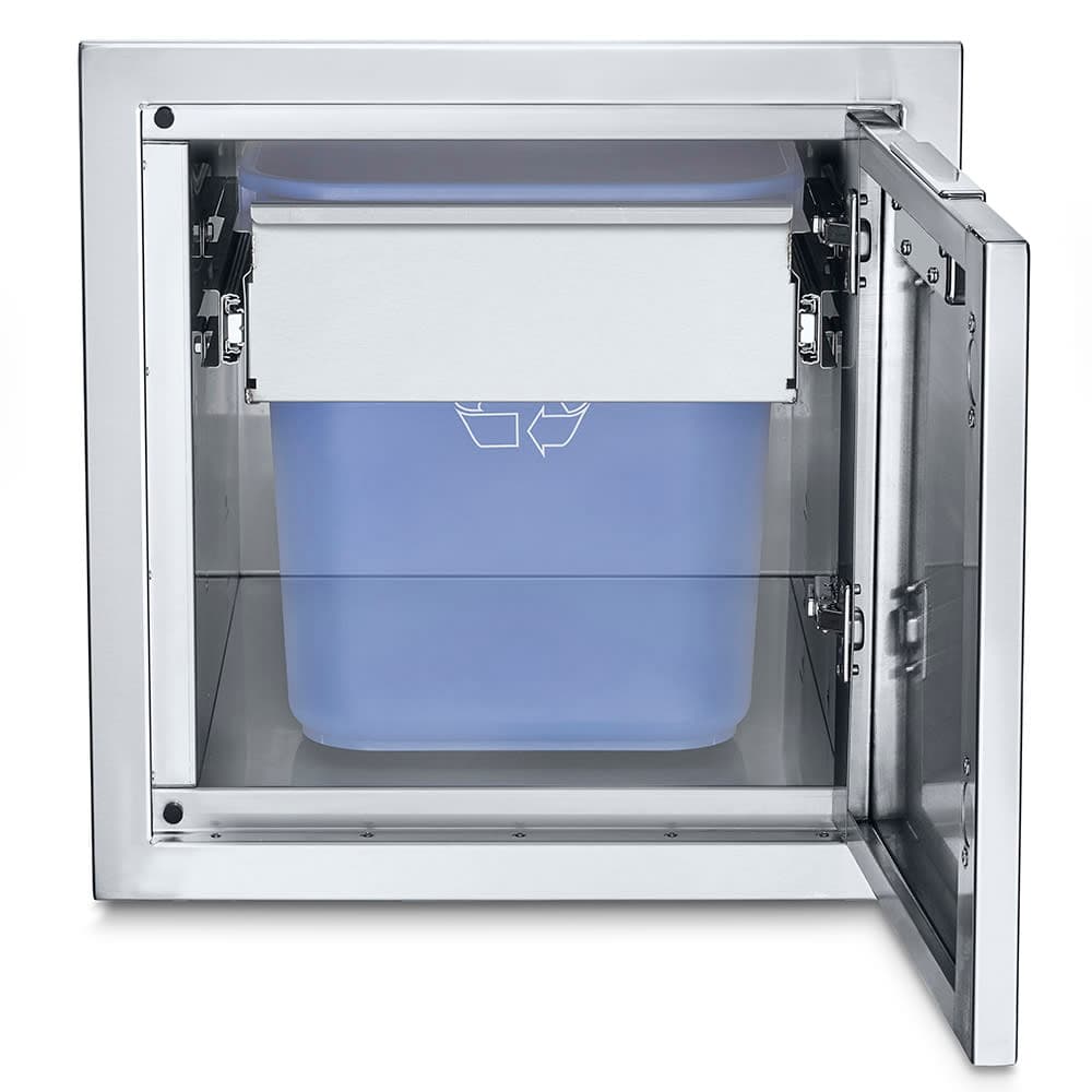 Crown Verity IBISC-GH Small Built In Cabinet w/ Garbage Holder - Stainless Steel