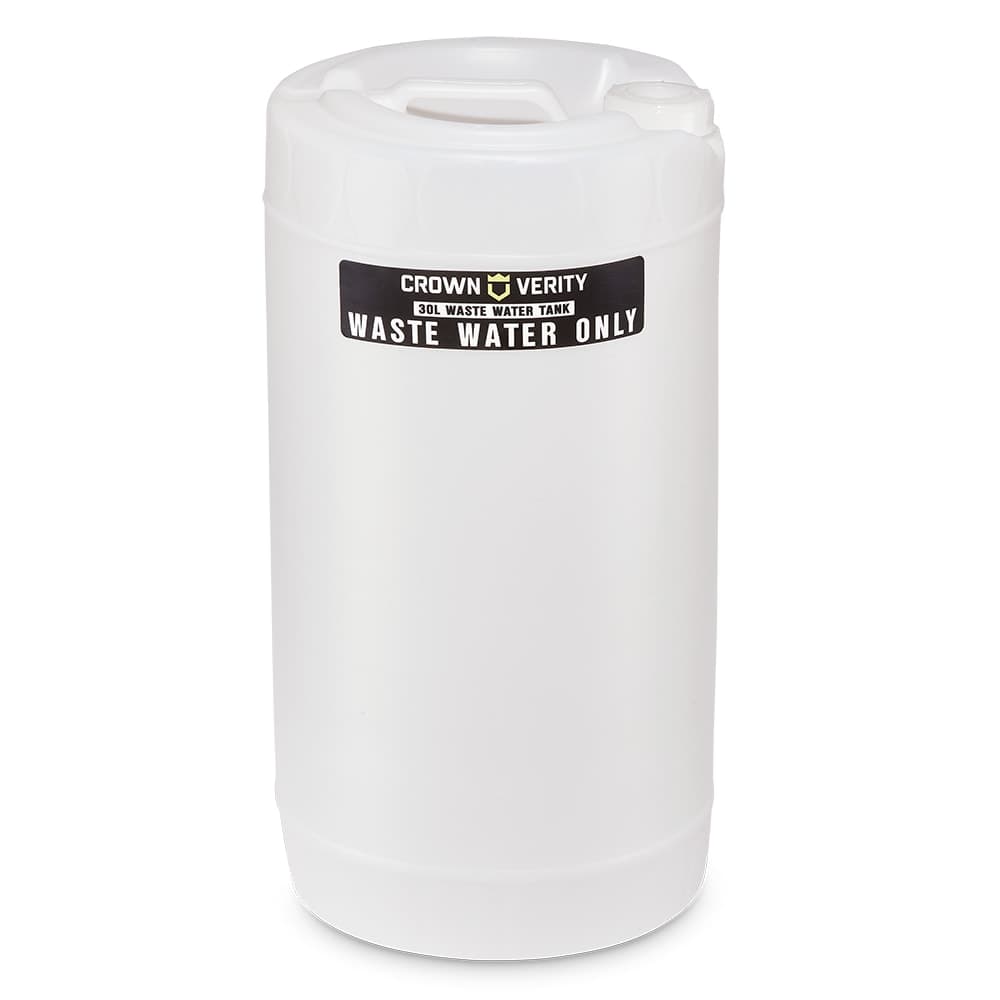 Crown Verity ZSC-2282-K 7 1/2 gal Waste Water Tank for CV-PHS Sinks