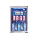 Danby DBC026A1BSSDB 2.6 cu ft Undercounter Refrigerator w/ Glass Door - Black/Stainless, 115v thumbnail 2