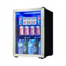 Danby DBC026A1BSSDB 2.6 cu ft Undercounter Refrigerator w/ Glass Door - Black/Stainless, 115v thumbnail 3