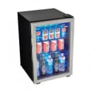 Danby DBC026A1BSSDB 2.6 cu ft Undercounter Refrigerator w/ Glass Door - Black/Stainless, 115v thumbnail 5