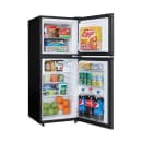 Danby DCR047A1BBSL 4.7 cu ft Compact Refrigerator & Freezer w/ Solid Doors - Black/Stainless, 115v thumbnail 6