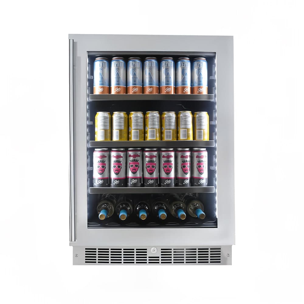 Danby SPRBC056D1SS 24" One Section Wine Cooler w/ (1) Zone - 6 Bottle Capacity, 115v