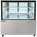 MoTak MCD47-2X 47 1/4" Full Service Bakery Case w/ Straight Glass - (3) Levels, 115v thumbnail 2