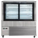 MoTak MCD47-2X 47 1/4" Full Service Bakery Case w/ Straight Glass - (3) Levels, 115v thumbnail 5