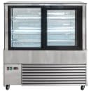 MoTak MCD47-2X 47 1/4" Full Service Bakery Case w/ Straight Glass - (3) Levels, 115v thumbnail 6