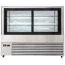 MoTak MCD59-2X 58 1/8" Full Service Bakery Case w/ Straight Glass - (3) Levels, 115v thumbnail 5