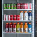 MoTak MGD-1DR-23-X 28 3/8" One Section Glass Door Merchandiser - (1) Right Hinge Door, Black, 115v thumbnail 10