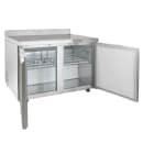 MoTak MWF-48-X 47 1/4" W Worktop Freezer w/ (2) Sections & (2) Doors, 115v thumbnail 2