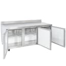 MoTak MWF-72-HC 71 7/10" W Worktop Freezer w/ (3) Sections & (3) Doors, 115v thumbnail 2