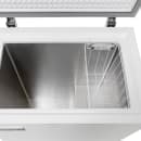 MoTak MCF-10 44" Mobile Chest Freezer w/ (1) Basket - White, 115v thumbnail 7