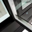 MoTak MGD-3DR-80-X 78 3/8" Three Section Glass Door Merchandiser - (2) Left/Right Hinge Doors, Black, 115v thumbnail 9