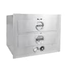 Toastmaster 3B20AT09 23.19"W Built In Warming Drawer w/ (2) 18" Compartments, 120v thumbnail 4