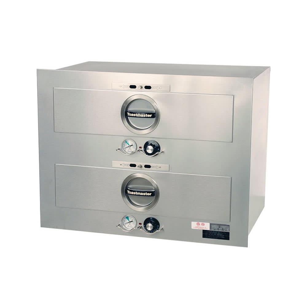 Toastmaster 3B80AT09 29.19"W Built In Warming Drawer w/ (2) 21.5" Compartments, 120v
