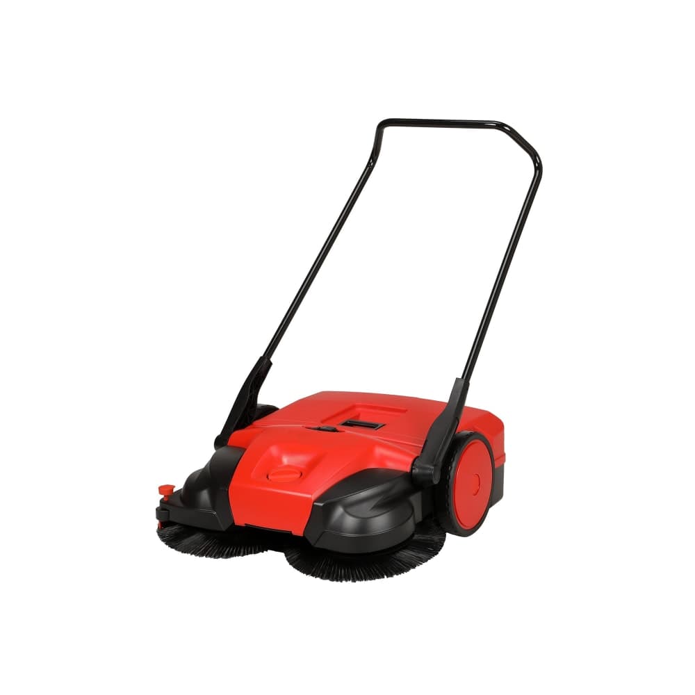 Bissell BG-677 31" Battery-Powered Deluxe Sweeper w/ (3) Brushes, Orange