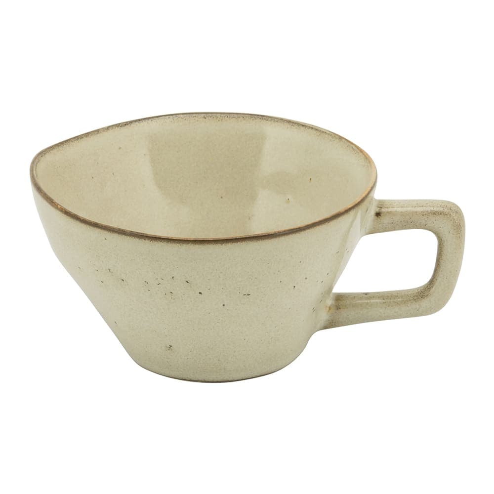 10 Strawberry Street 8 1/2 oz Firenza Cup - Porcelain, Beige (FRZ-9C-BG)