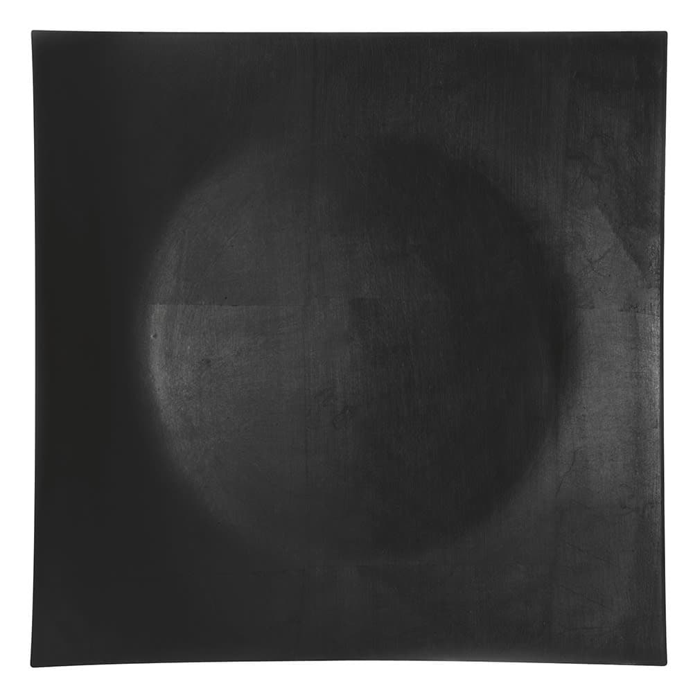 10 Strawberry Street 12" Square Charger Plate - Acrylic, Lacquer Black (LABLK-12SQ)