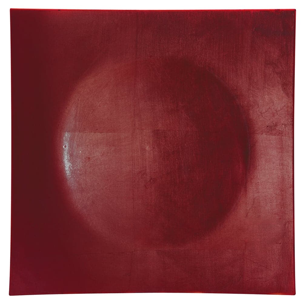 10 Strawberry Street 12" Square Charger Plate - Acrylic, Lacquer Red (LARD-12SQ)