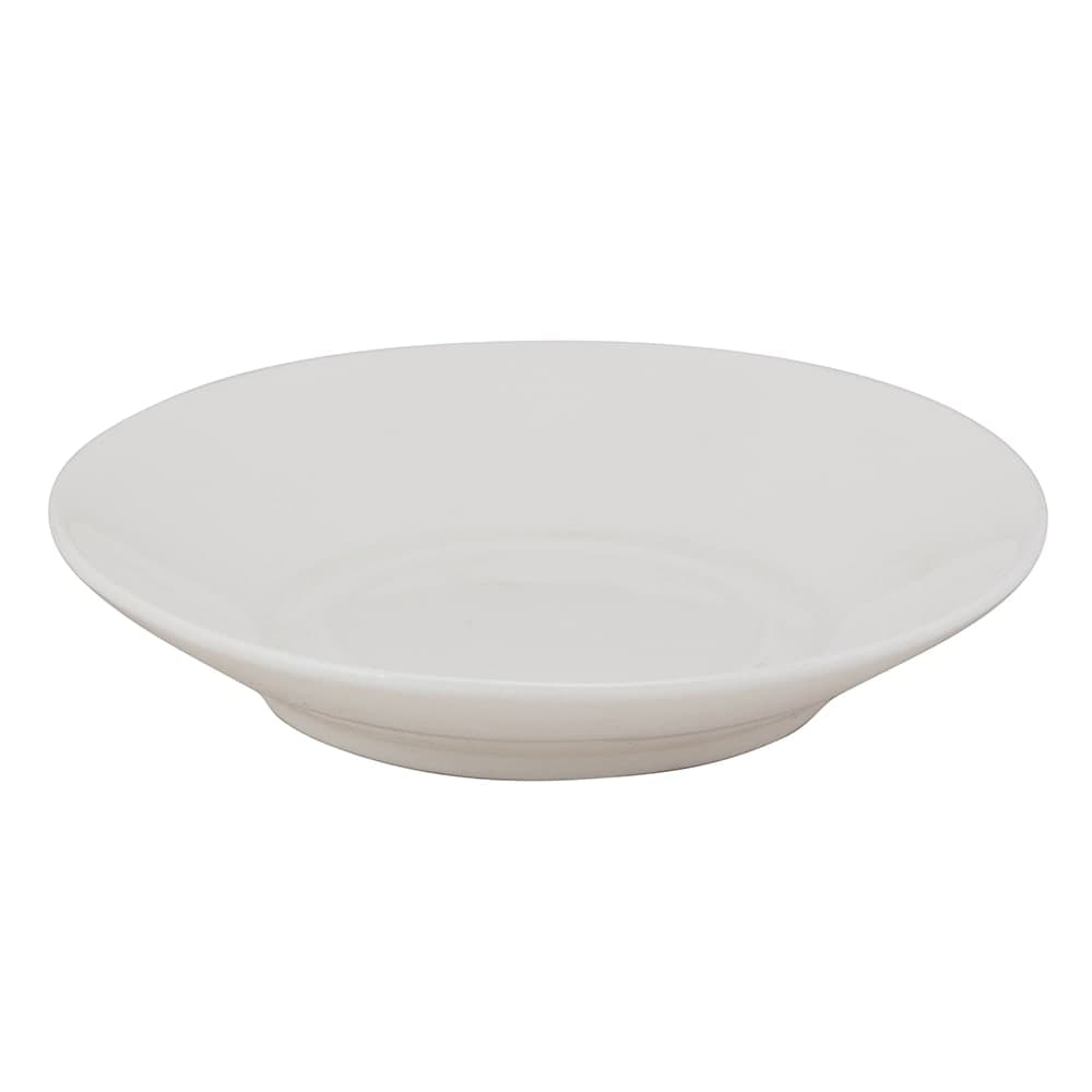 10 Strawberry Street 4 15/16" Round Ricard Espresso Saucer - Porcelain, White (RPM-428-S)