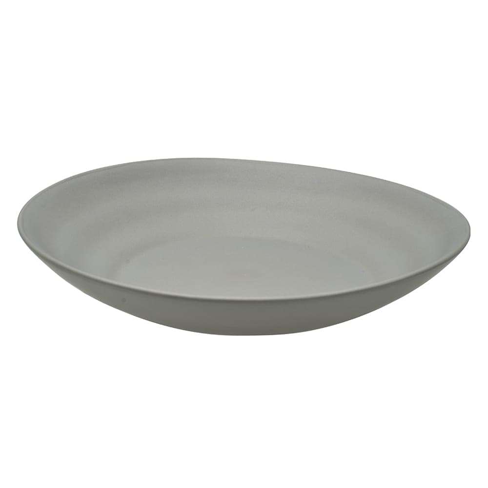 10 Strawberry Street 9 3/4" Round Matte Wave Pasta Plate - Ceramic, Gray (RPPLE-GREYPSTA)