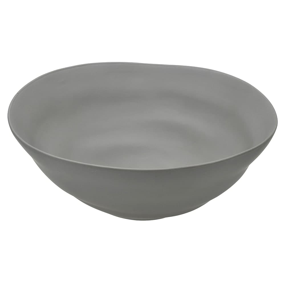 10 Strawberry Street 80 oz Round Matte Wave Serving Bowl - Ceramic, Gray (RPPLE-GREYSRVBWL)