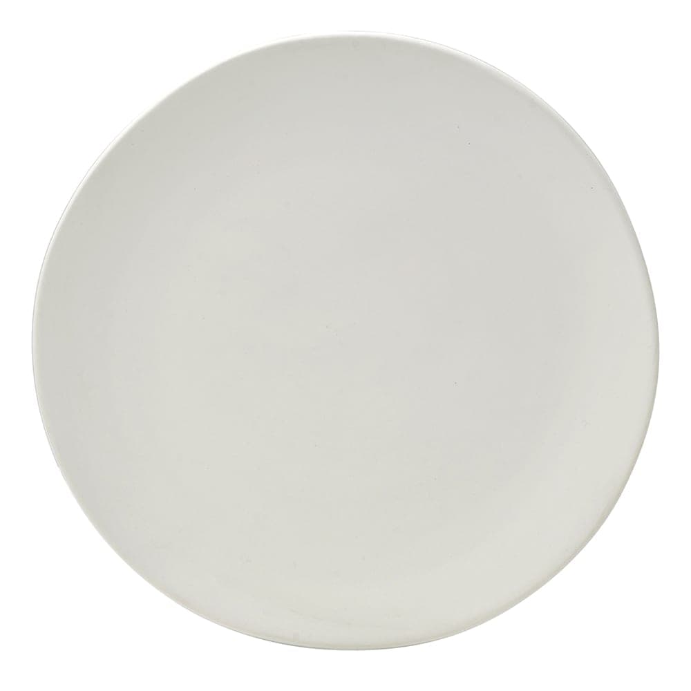 10 Strawberry Street 6 1/4" Round Matte Wave Bread & Butter Plate - Ceramic, White (RPPLE-WHTBB)