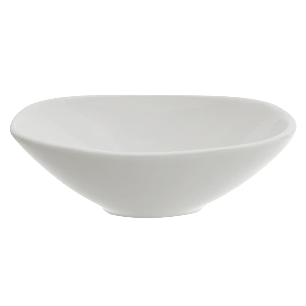 10 Strawberry Street 7 oz Oval Bowl - Porcelain, Royal White (RVL0031)