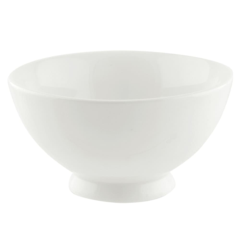 10 Strawberry Street 9 oz Round Rice Bowl - Porcelain, White (WTR-5FTDBWL)