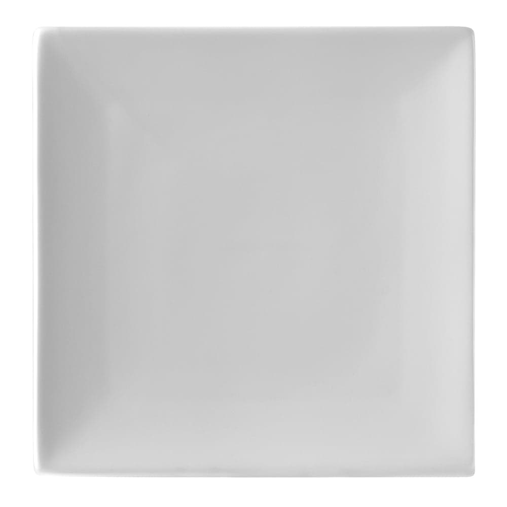 10 Strawberry Street 5 7/8" Square Porcelain Bread & Butter Plate, White (WTR-6CPSQ)