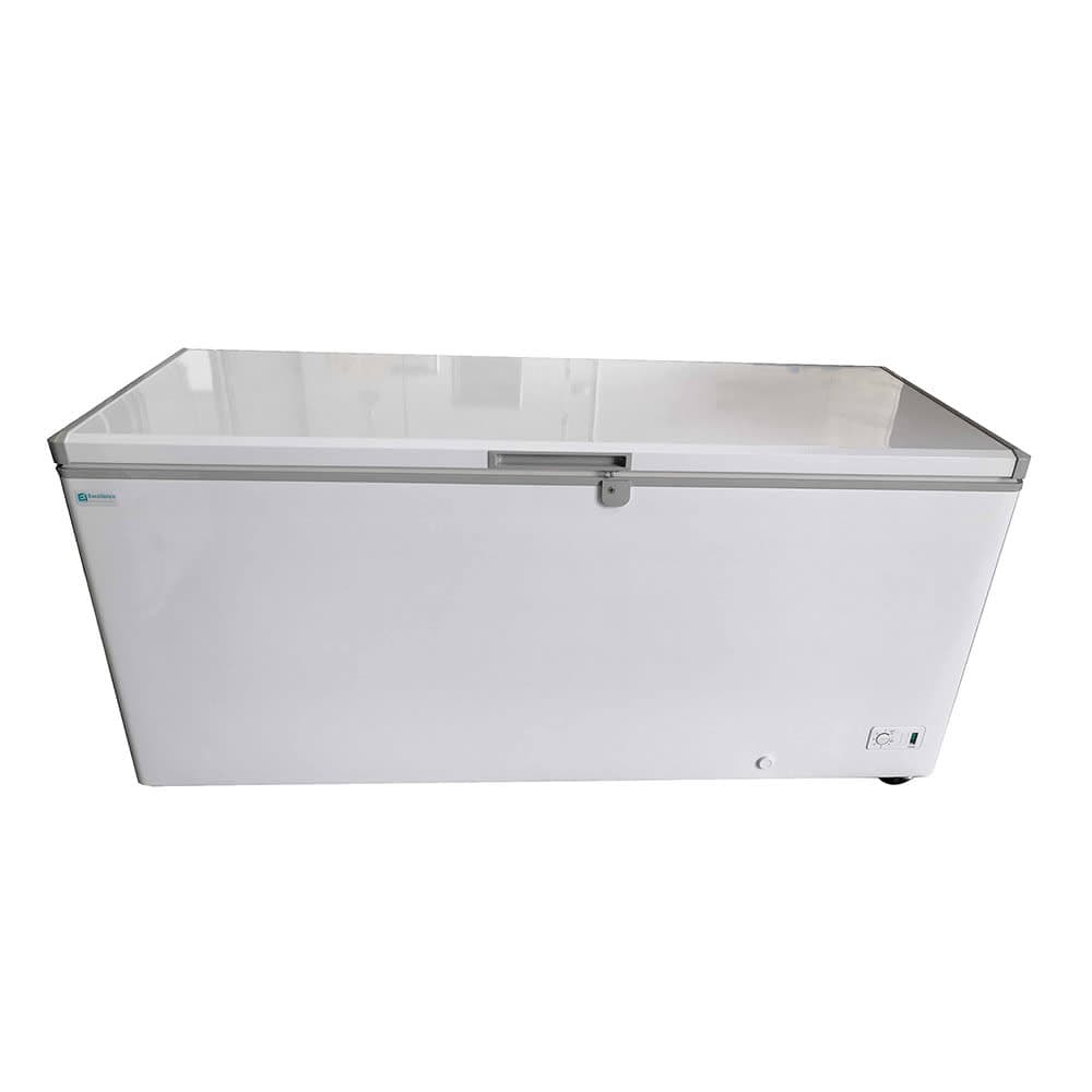 Excellence Industries 70 7/8" Mobile Chest Freezer w/ (1) Basket - White, 115v (BD-19)
